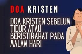 Doa Tidur Kristen Sib